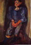 Chaim Soutine Boy in Blue oil painting artist